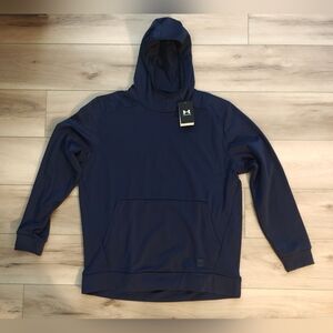 Under Armour Expanse Storm Kangazip Hoodie XL Blue 403 UA Storm Armour Fleece